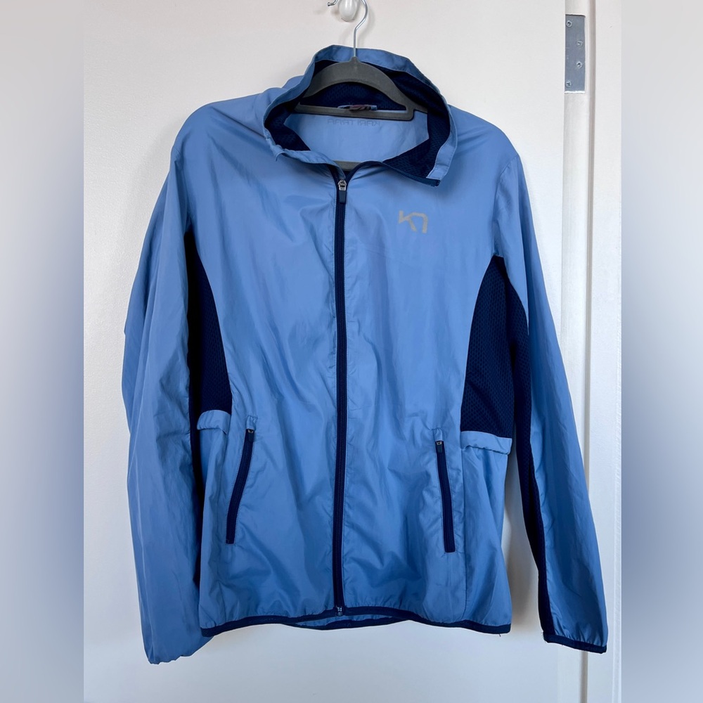 Kari Traa Light Blue Running Jacket